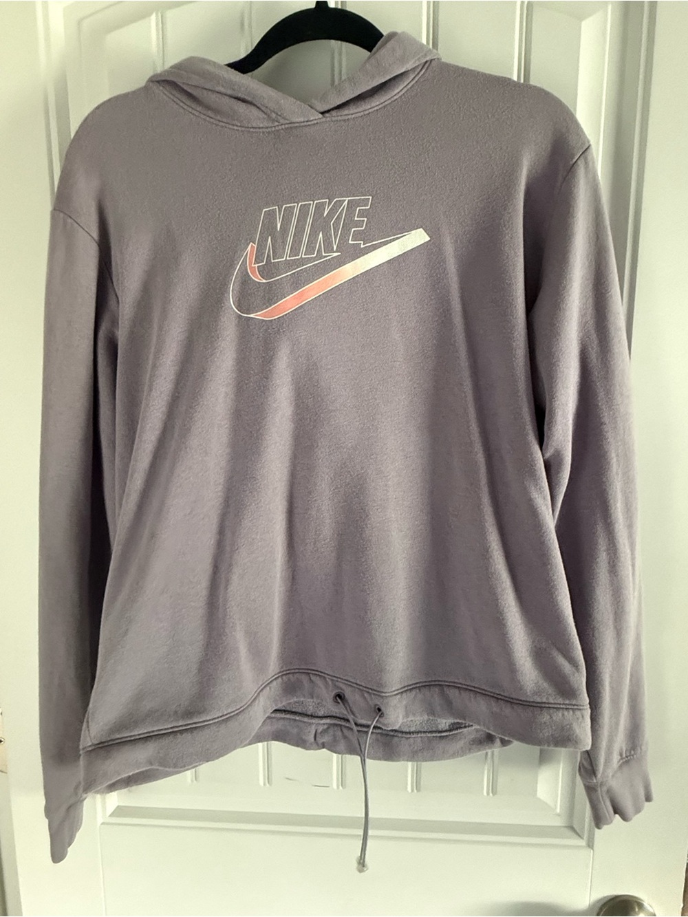 Nike Women’s Lavender Crewneck Hoodie Sweatshirt